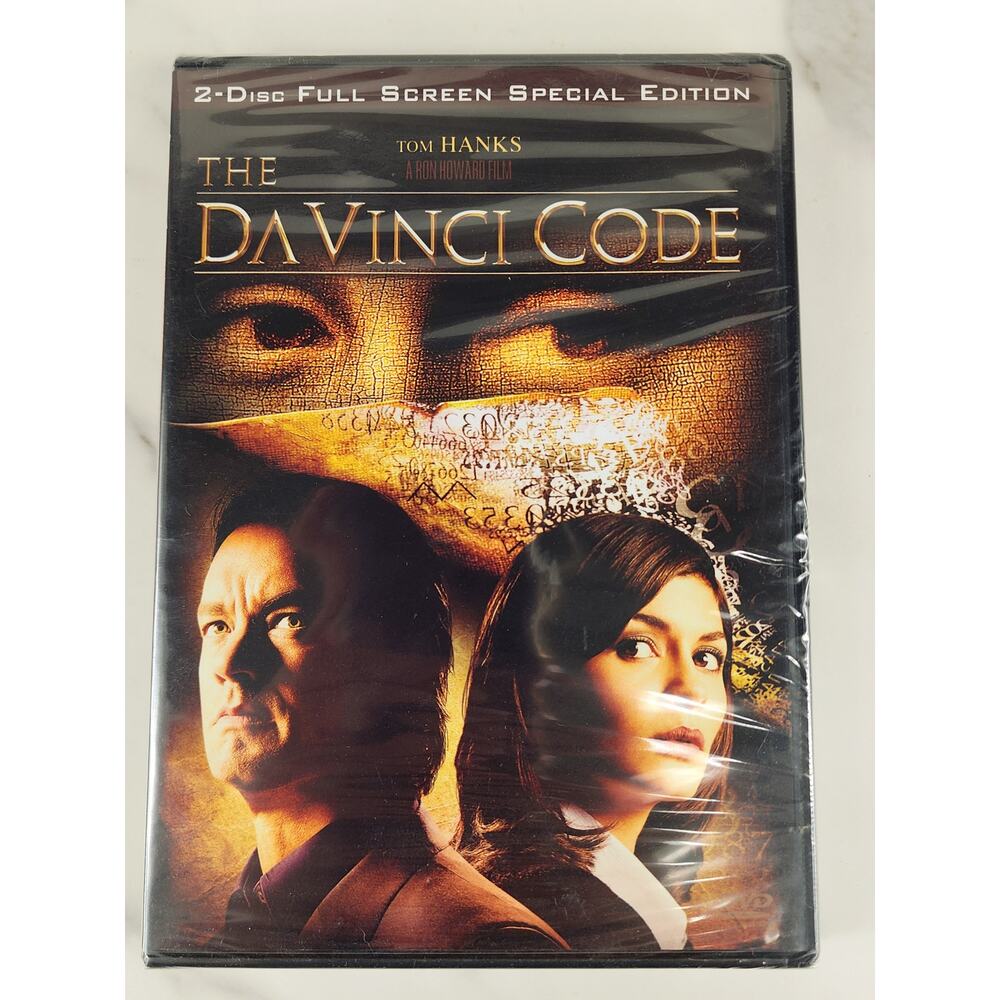 Movie The Da Vinci Code DVD 2 Disc New Sealed Tom Hanks Ron Howard Film 2006